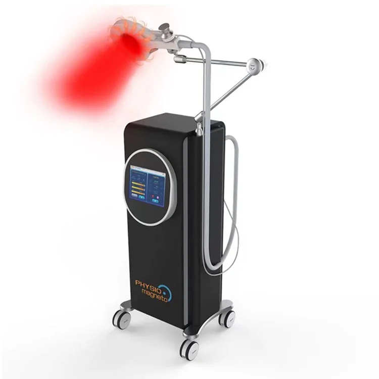 Vertical PEMF Painless Extracorporeal Magnetic Laser Therapy Machine Physio Magneto PMST