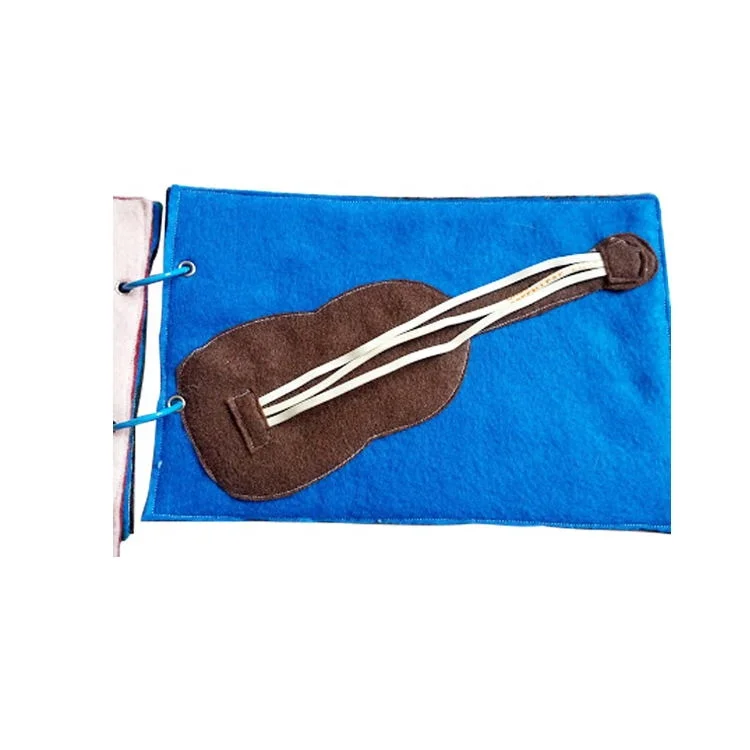 
Factory price soft educational mute book baby cloth book 