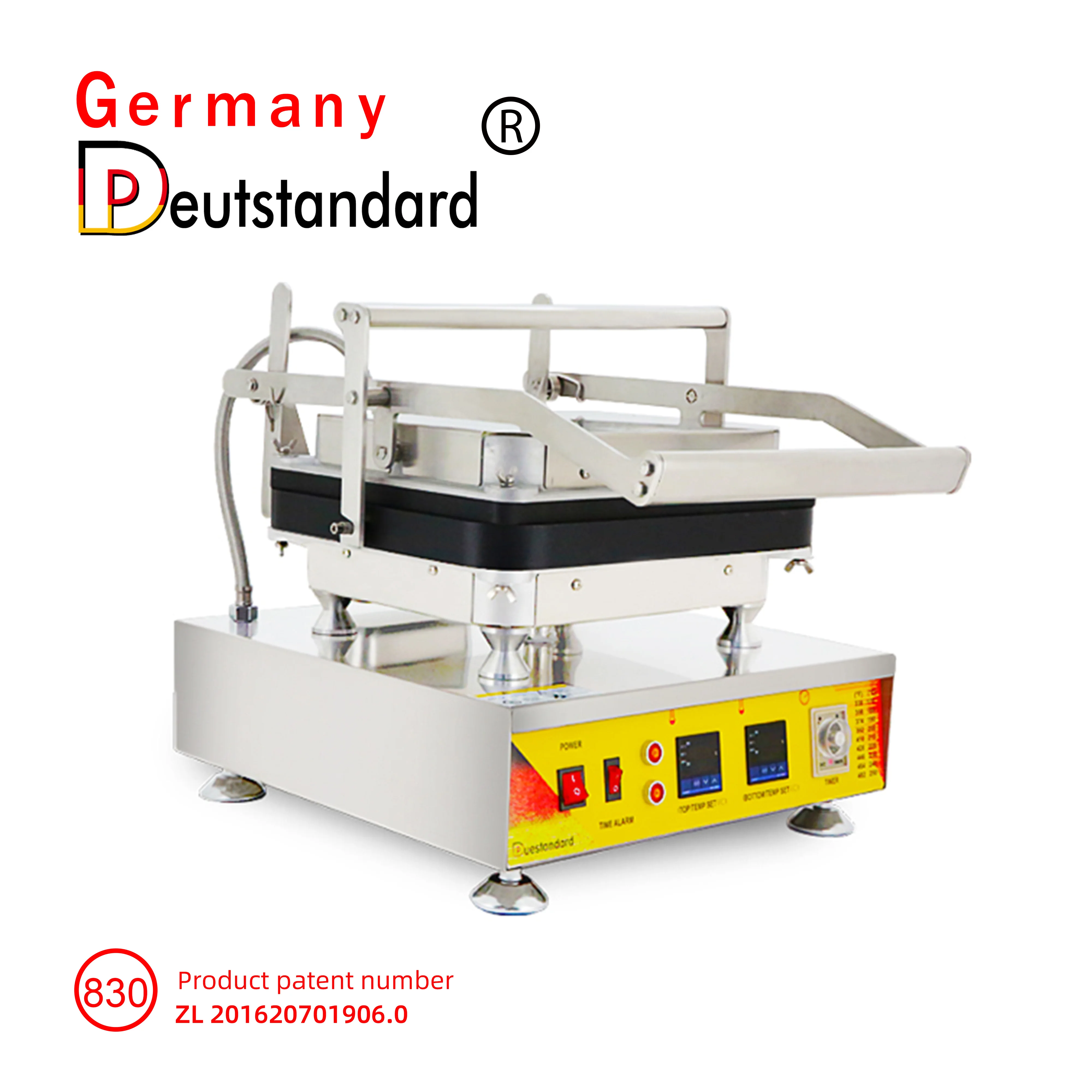 Germany Deutstandard NP-830 Round 250/231 mm 1 Hole Big Tart Press Machine Large Round Tart Shell Machine Cake Tart Egg Tart