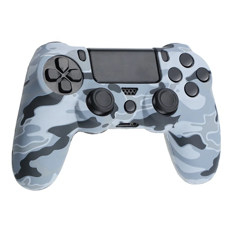 Protective Custom Game Controller Silicone Cover Skin Case Sleeve Gel Grip Rubber For  Slim Pro PS4 Playstation 4