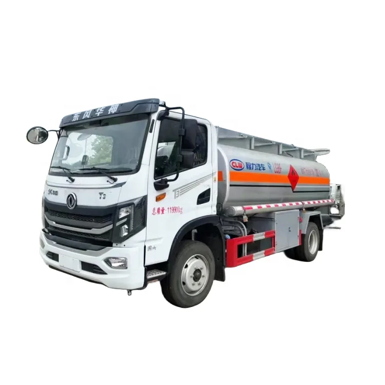 Dongfeng 10000 litres fuel tanker truck 4x2 fuel oil tank truck sale