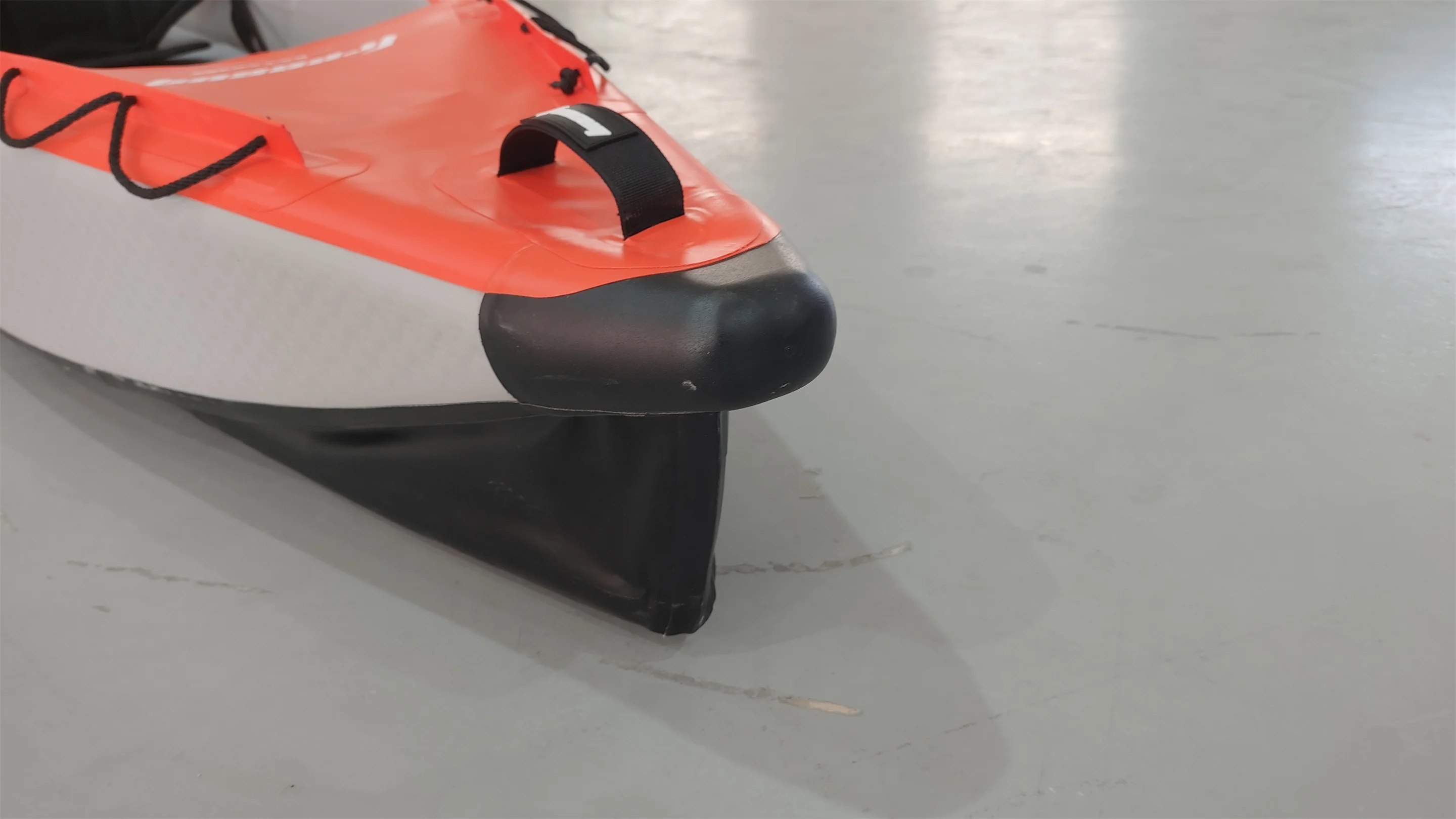 In Stock 13.5ft 410cm Folding Inflatable Kayak Boat Whitewater Canoe For Fishing Rowing