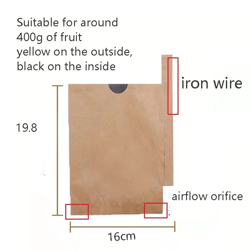 Paper Mango Bag Fruit Protection Growing Bag