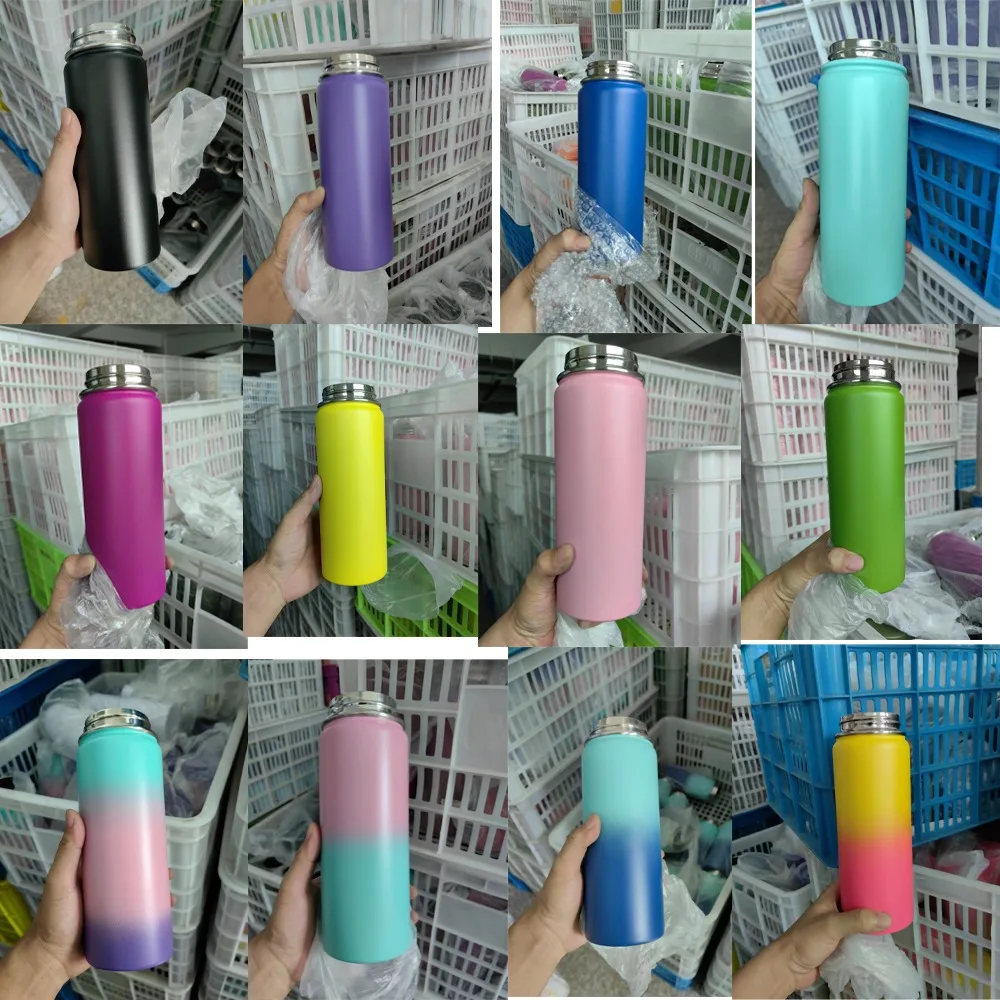 Custom Double Wall Drink Bottle Thermal Water Bottle Sport Stainless Steel Water Bottle