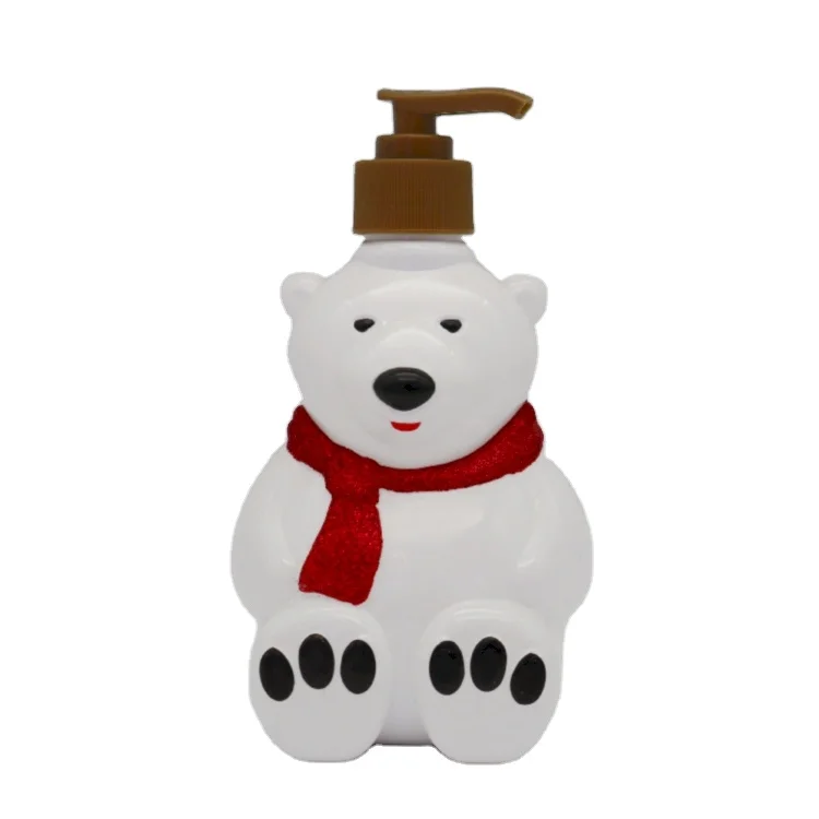 Customized 16 oz 473ml PET Skincare Shower Gel Plastic Packaging Lotion Pump Hand Soap Bottles