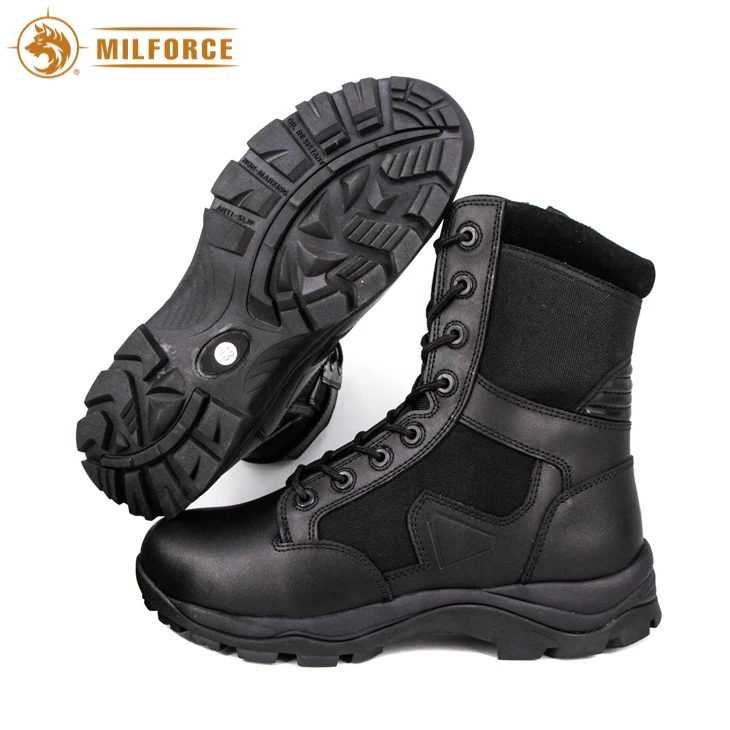 
New Design Hot Selling dubai police shoes 