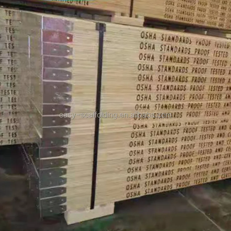 Scaffolding Building Material Construction Pine Wooden Plank