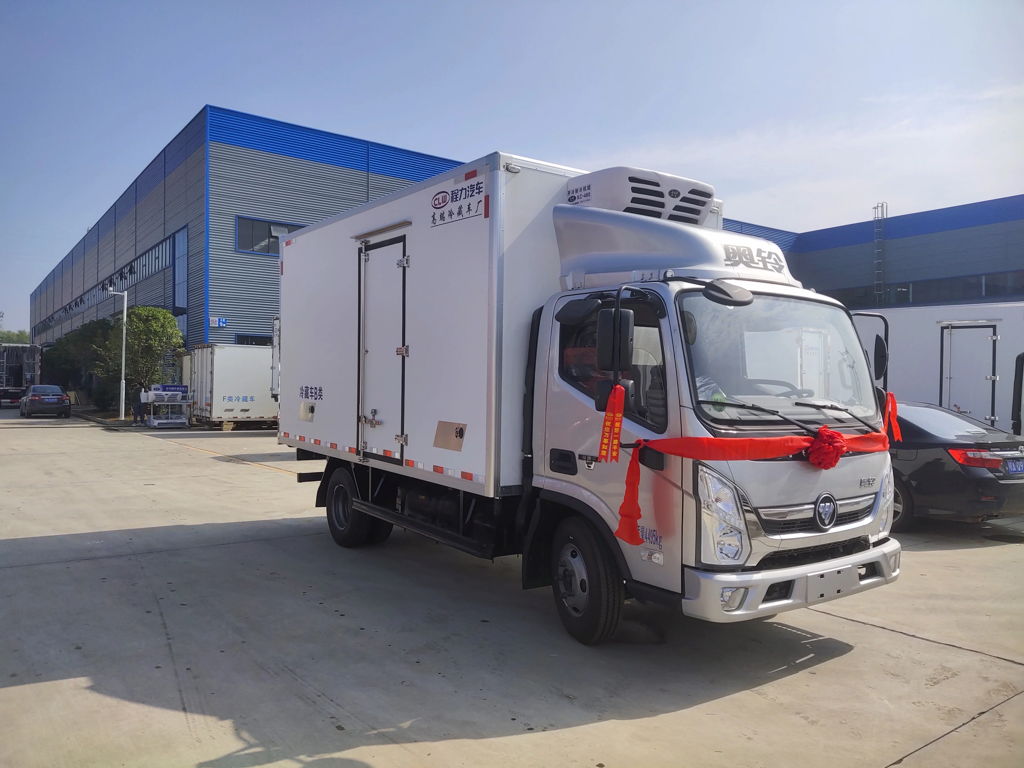 Most New Foton Mini Truck Diesel Fuel 4x2 Drive Manual Transmission AC Frozen