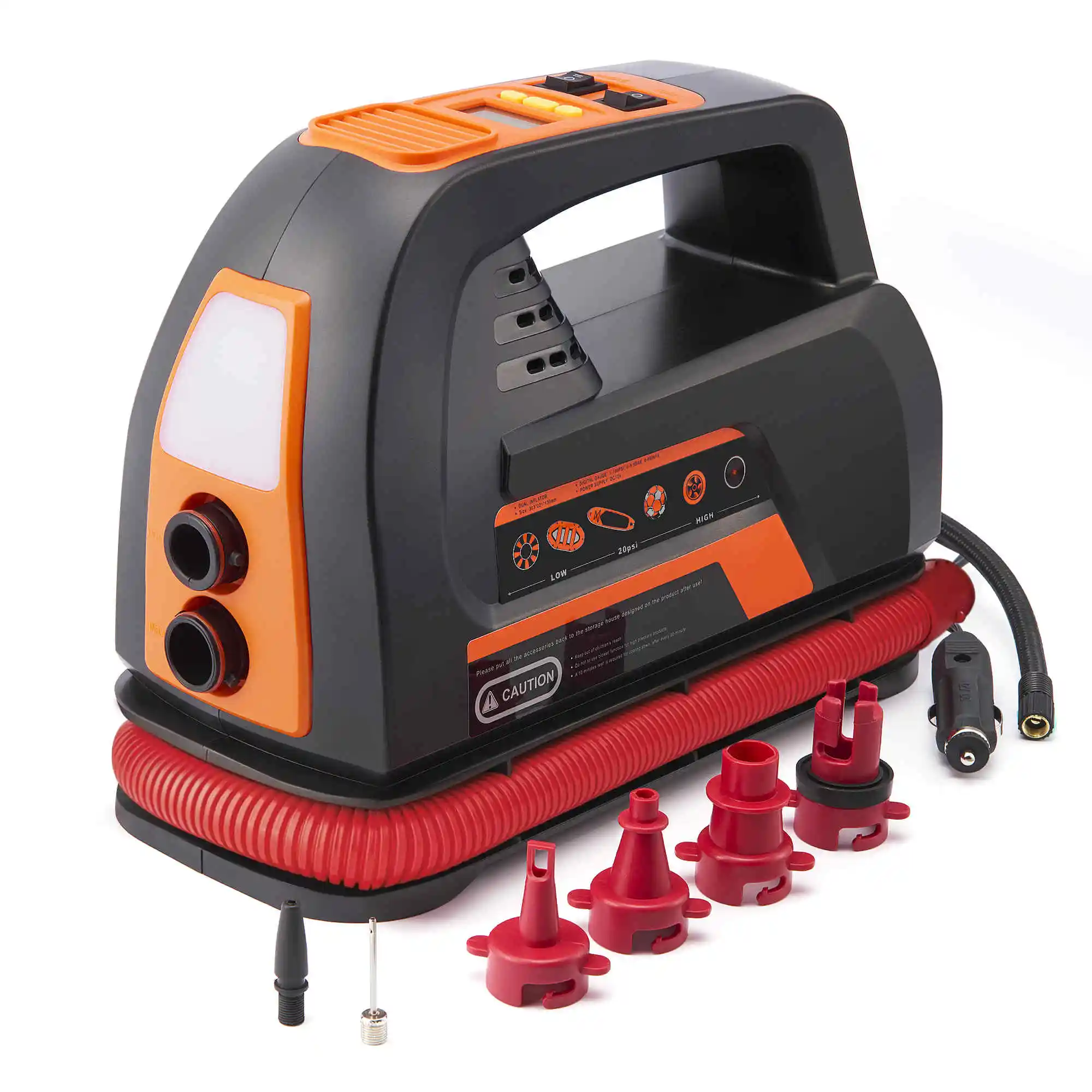 Оптовая продажа OEM горячая Распродажа 20Psi надувной SUP Электрический воздушный насос Модель B33A