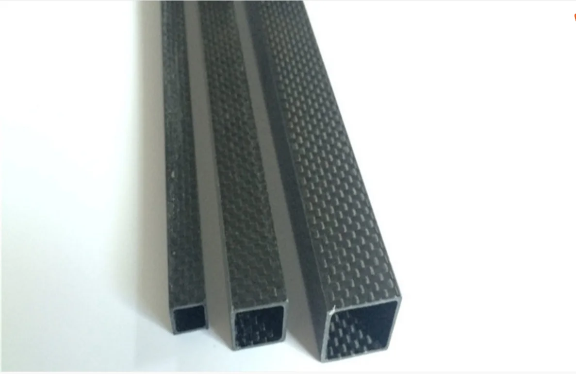 Cheap Hot Sale Top Quality Customized Flexible Rectangle Carbon Fiber Bend Tube
