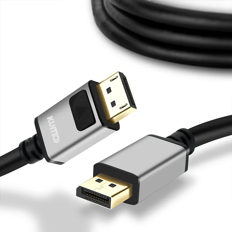 8K Uhd ABS Shell /Aluminum Metal Shell Support 8K*4K@60Hz Displayport 1.4V Cable For Laptop/ Computer