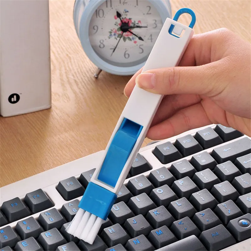Multi-Function Household Cleaning Tools Keyboard and Window Rail Cleaning Brush for Baby Use