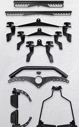 Home Gym Fitness Spreader Bar Multi-Grip Wide lat pull down bar neutral grip Long Bar for Cable Pulley System Machine T-bar Row