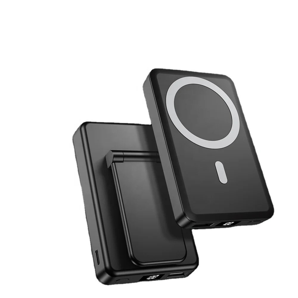 SUNSTELL Original Magnetic Battery Pack 8000mAh MagSafe Portable Power Bank Mini Wireless Charger For I Phone 12 13 14 15 Series