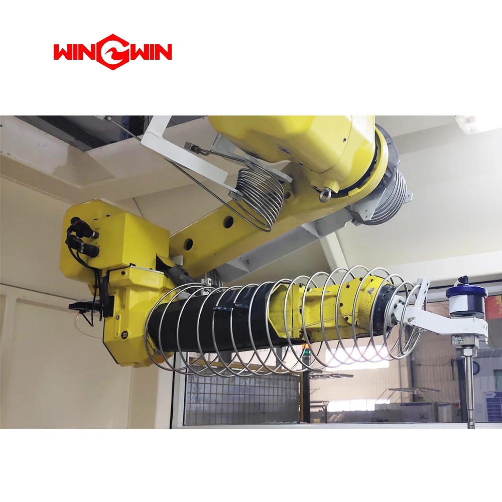 Робот-резак с водой Fanuc M20iA для интерьера автомобиля система резания водоструйной струей