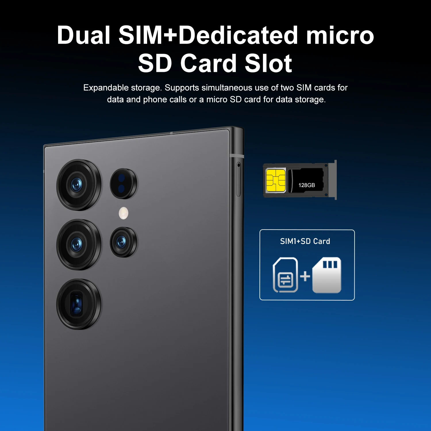 2025 New S25 ULTRA Unlocked Android Smartphone Global Version 4GB+64GB+128GB 7.3 Inch Dual Sim 4G Mobile Phone Dual Sim