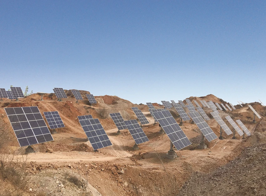 Semi-Auto Dual Axis Solar Tracking System with lowest cost