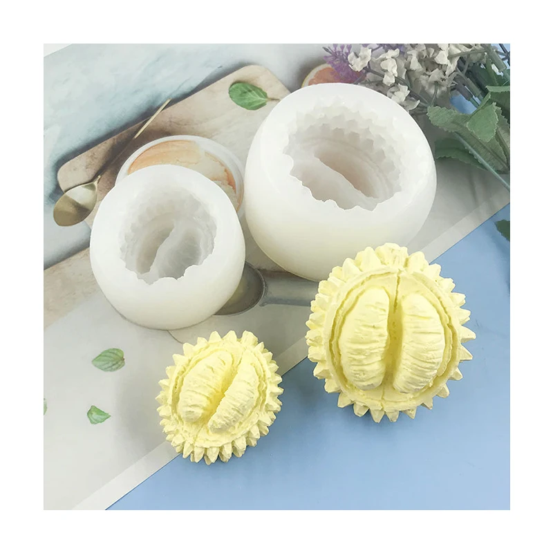 Custom Explosive Models King Of Fruits Fondant Durian Silicone 3d Stereo Mold
