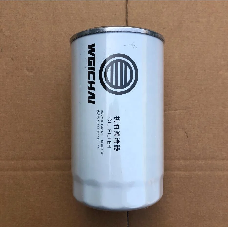 
Weichai engine oil filter element JX1016 1000428205 612630010239 