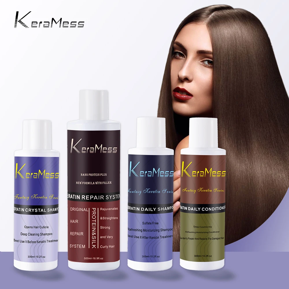 Agerios Brand Keratin Hair Treatment Without Formaldehyde for Black People