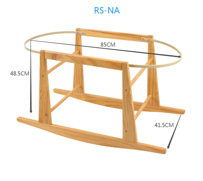 
International Concepts Furniture New Wooden Cradle Designs Moses Basket Stand 