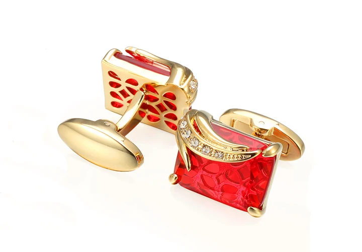  Мужские ювелирные изделия OB Jewelry из латуни и металла с кристаллами модные запонки оптовая цена для мужской