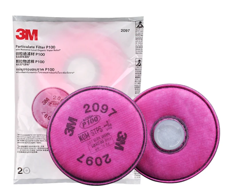 100% оригинальный 3 M 2097 P100 фильтр для твердых частиц