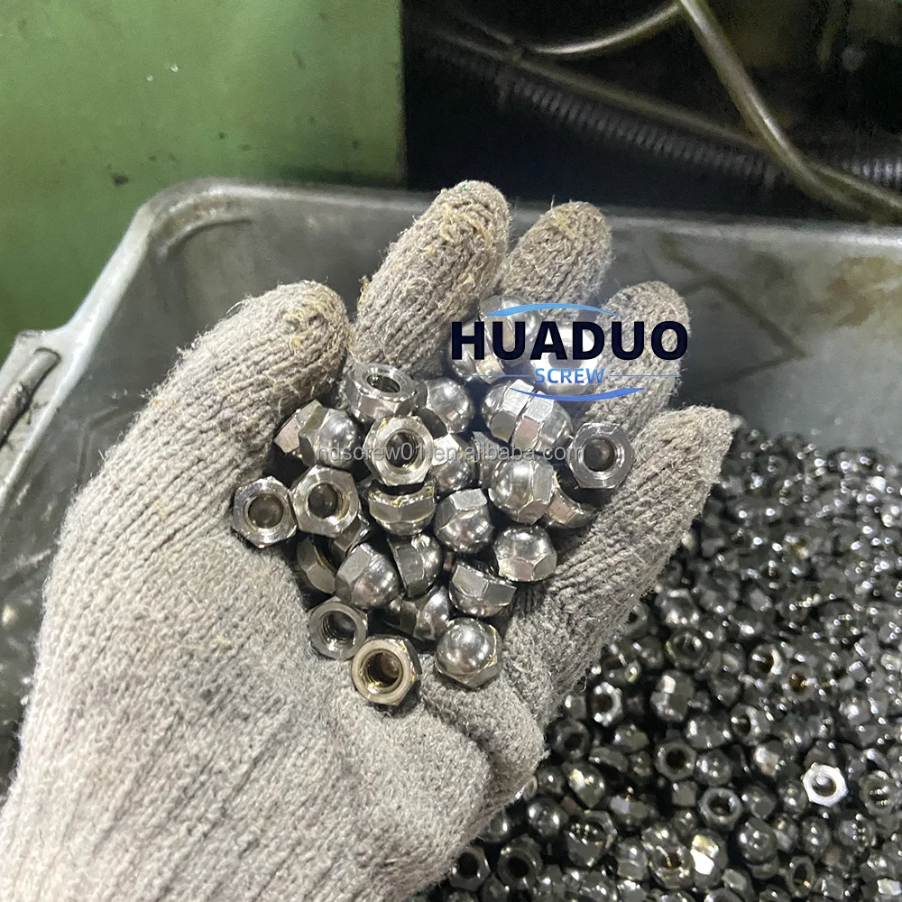 High Quality DIN1587 Metric Decorative Cap Nut Hexagon Dome Brass Cap Nut