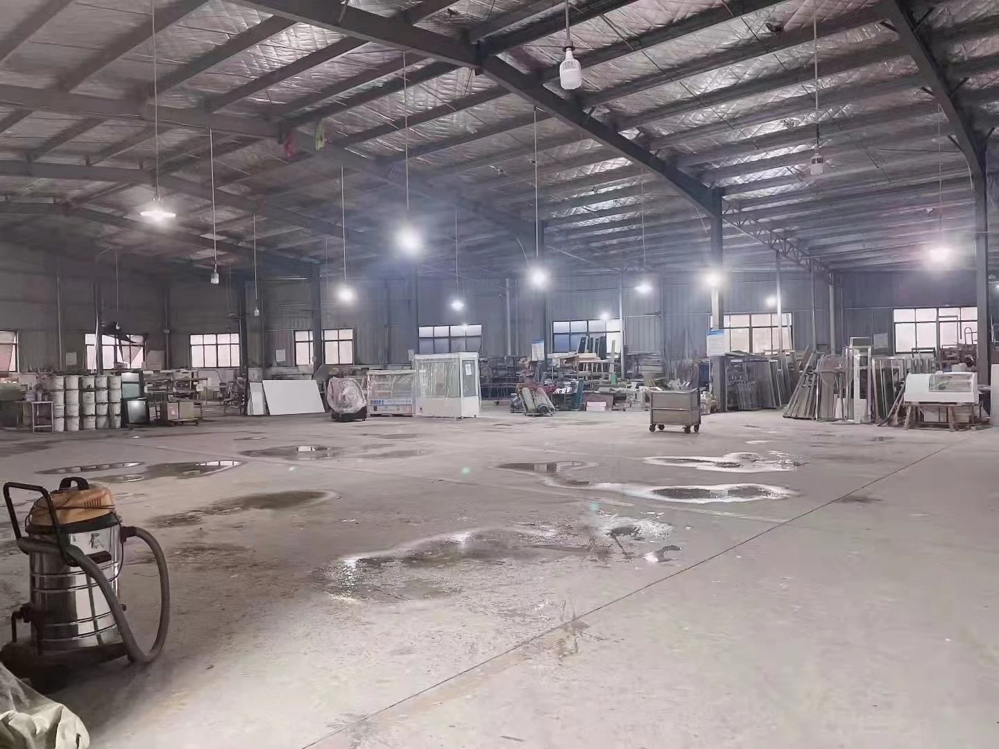 Supermarket commercial refrigeration equipment high quality  frost slid glass door meat frozen deep island display freezer