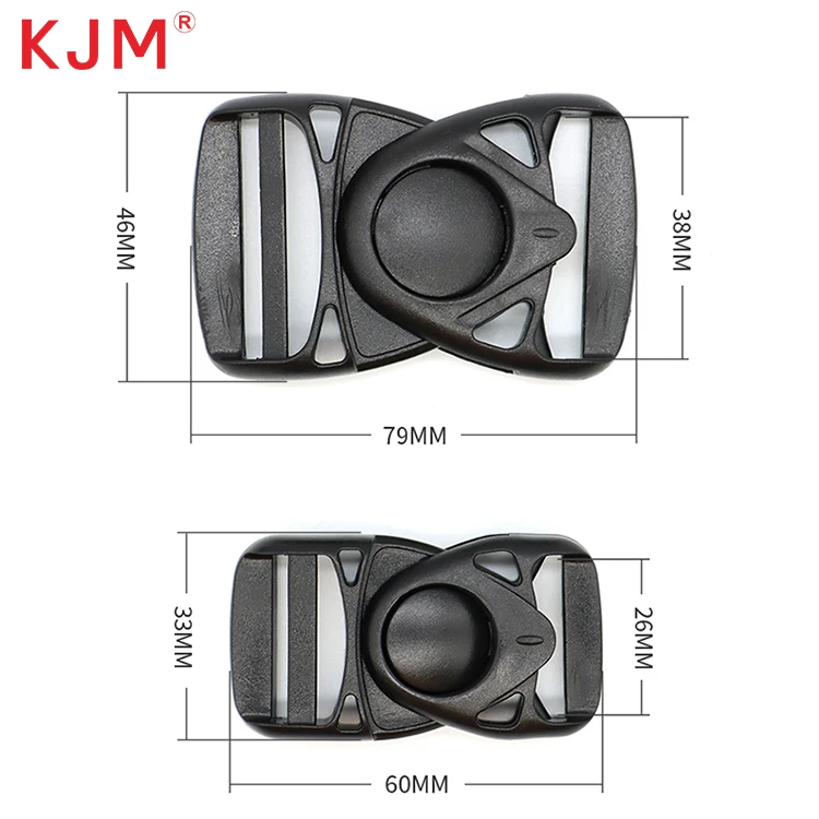 Fashion eco friendly snap buckle backpack swivel snap side release buckle for webbing belt backpack accessories