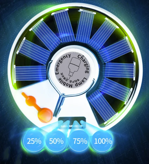 
High Quality Solar Panel 5 Lighting Modes 1200mAh Battery Mobile Bulb SMD LED Lights 