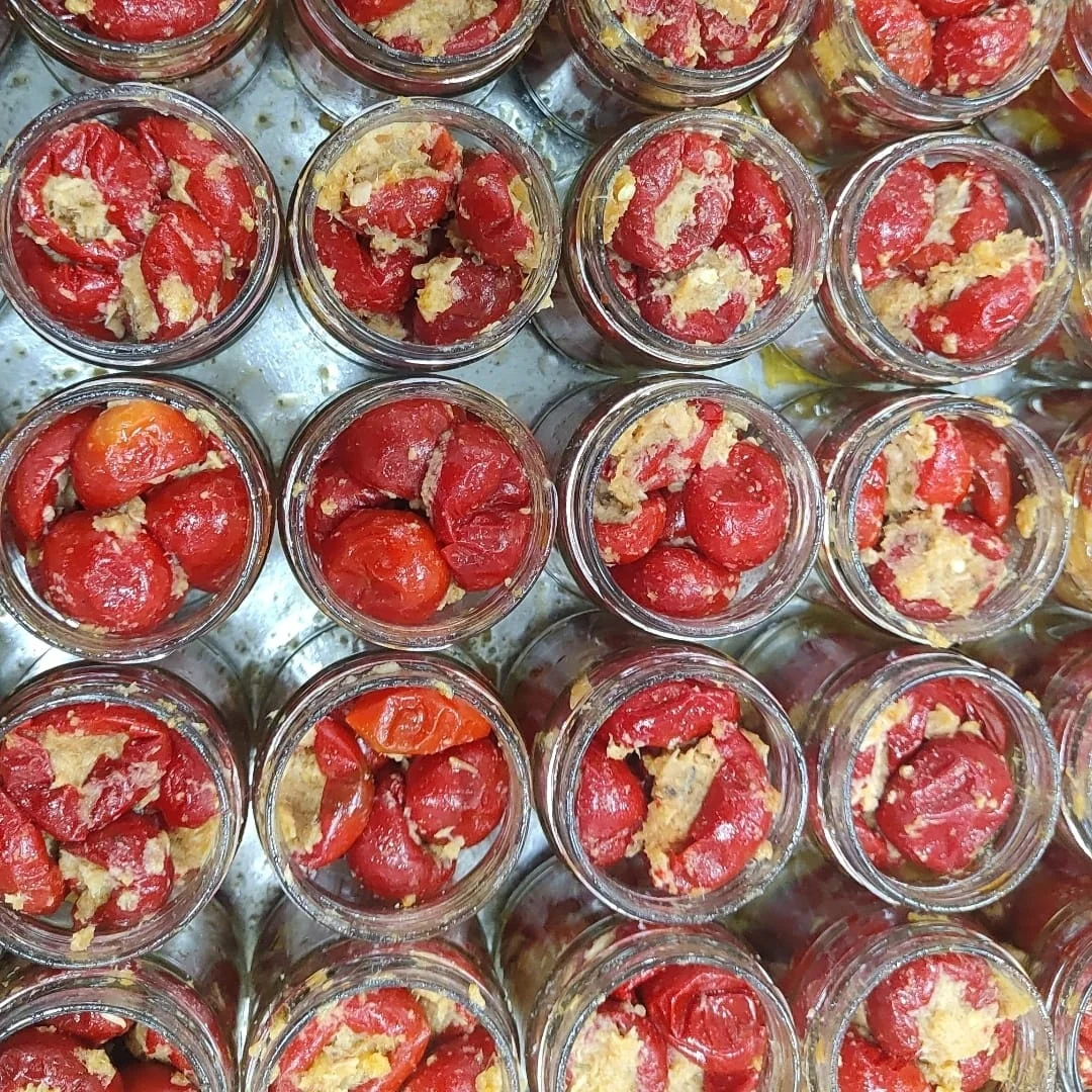 Finest Superior Quality Tasty Vegetable Peppers Stuffed With Tuna With Olive Oil Perfect and Delicius Dishes