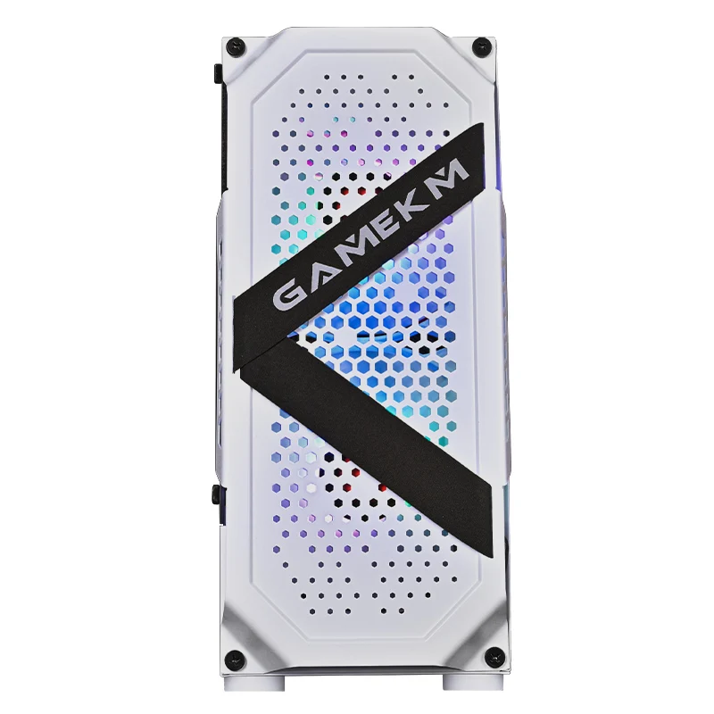 SNOWMAN Customized Logo Woven Ribbon PC Case With Transparency Tempered Glass Side Wide ATX PC Gaming Cases