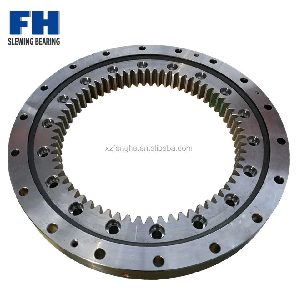 Поворотный подшипник для кранов с внешней шестерней