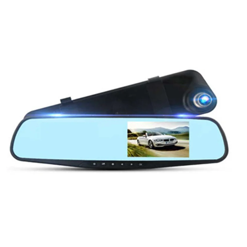 1080P Car Mirror Video Recorder with Rear View Camera Car Screen Mirror Dash Camera OEM 4.3 Inch Rearview Mirror Car Dvr Camera