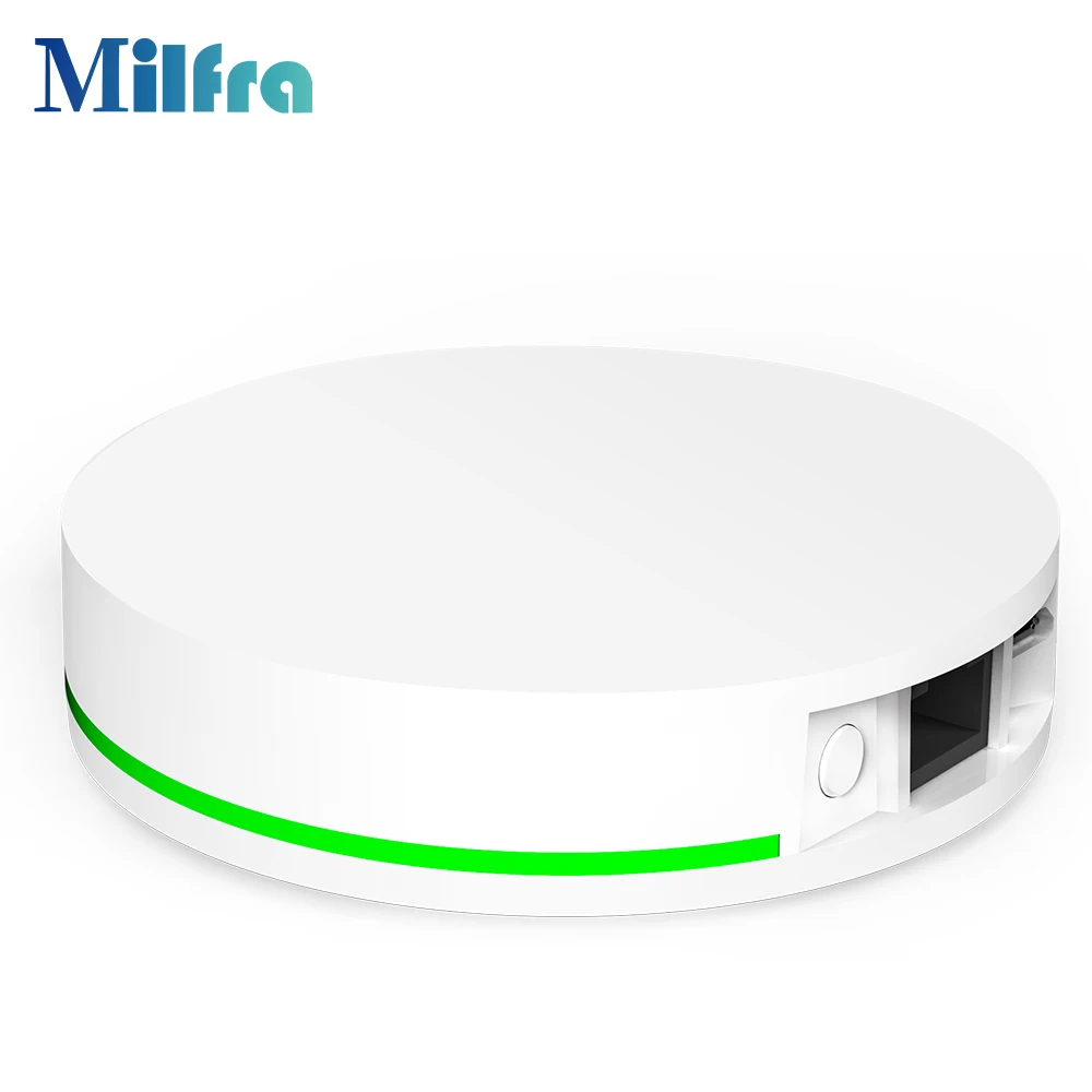  Беспроводной шлюз для автоматизации умного дома miltra TZ01 Tuya Zigbee 3 0