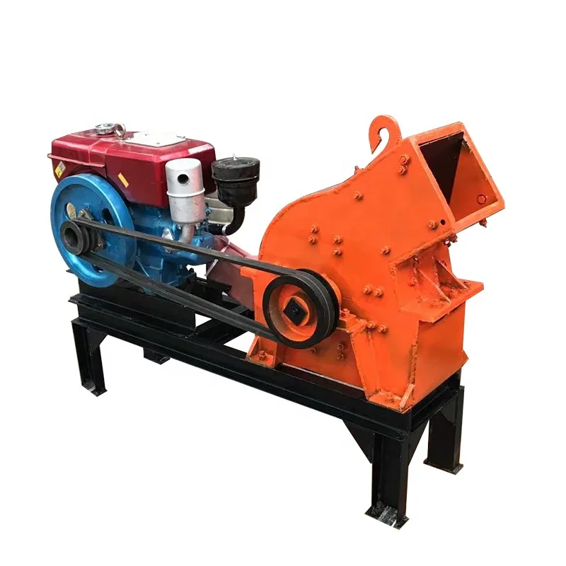 Mini Portable Mobile Pc Series Diesel/Electric Hammer Crusher Hammer Mill For Sale