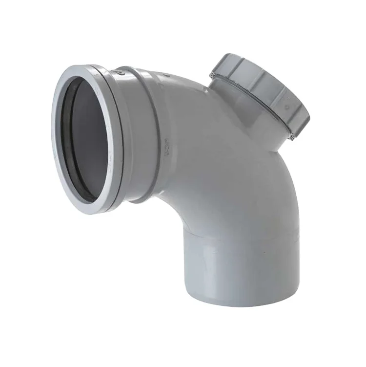 Pvc/upvc/plastic pressure rubber ring fittings PVC Gasket fittings 90degree elbow