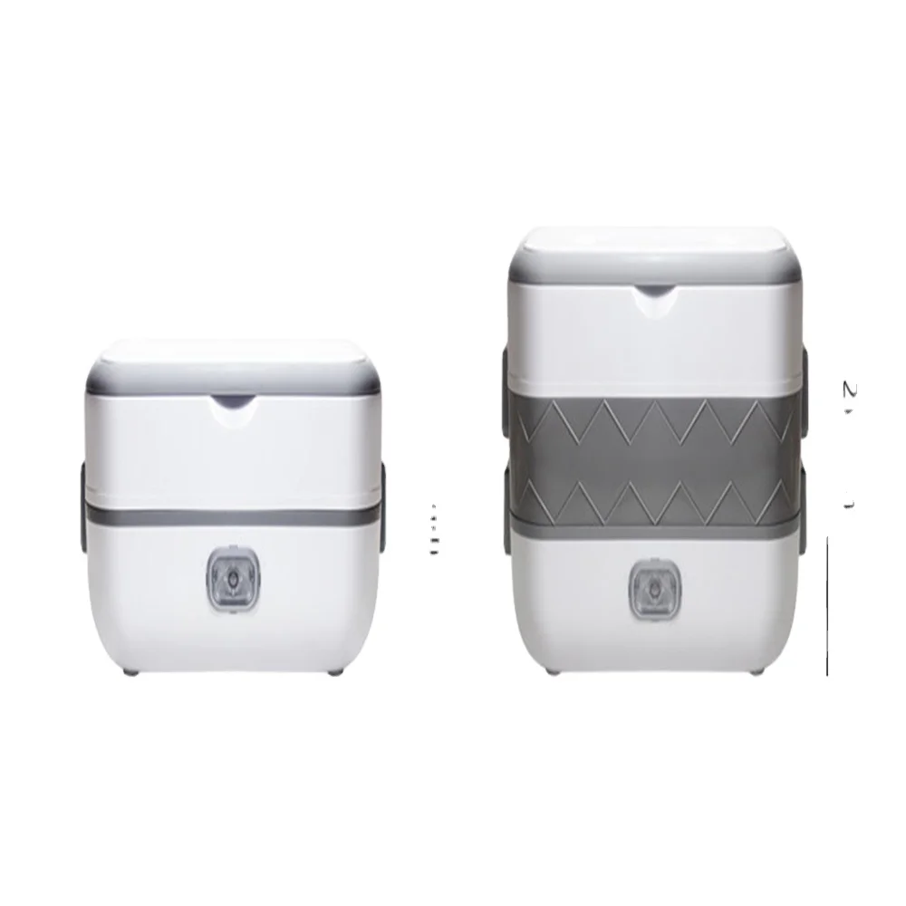 C19  stainless steel single layer steamer portable hot lunch box food container   1.2 L