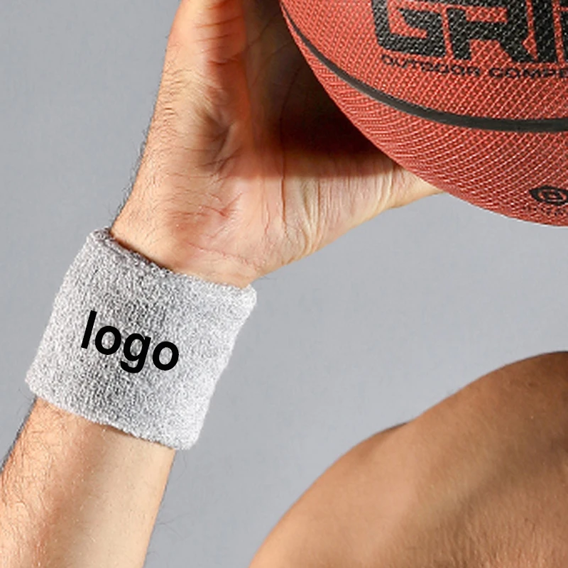 
Wholesale Custom Cotton colorful Sport Protect Hands Hot Sale Wristbands Sweatbands 