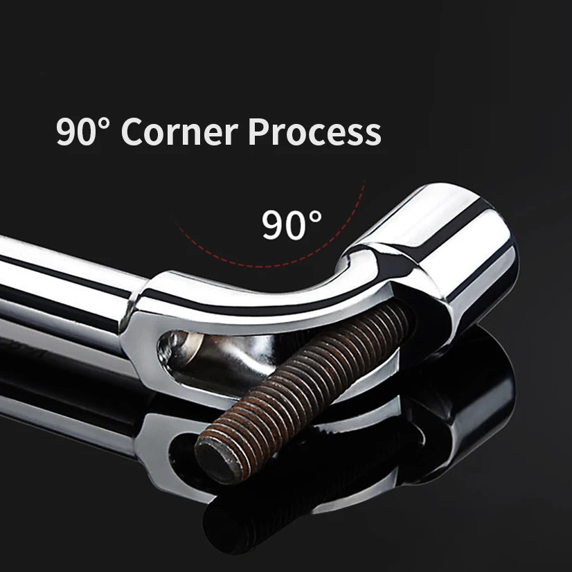L-Shaped Angled Open Hex 6 point Socket Wrench, Double-Head Elbow for Mechanic Repair Tool