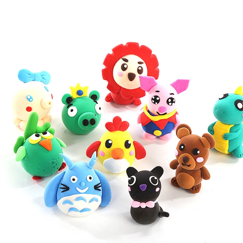 500g Manufacturers Supply Super Light Clay Soft Clay,3D Modeling Magic Color Clay For Educational Toy