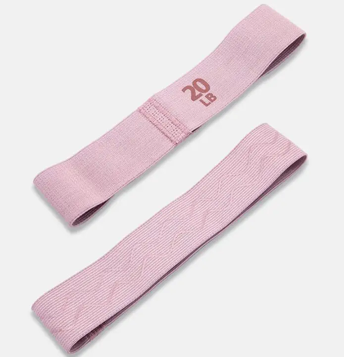 hip resistance band set for women glute squat training custom printed exercise fabric booty bands gym yoga fitness