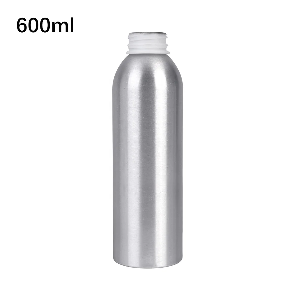 Wholesale Custom Printing 450ml 500ml 600ml 750ml Aluminum Bottle With Cap For Vodka Brandy with Plastic Tamper Evident Cap