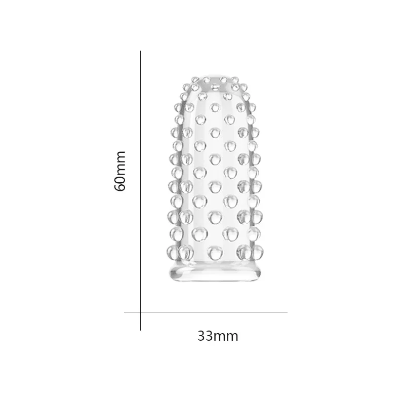 G-spot Stimulation Sex Toys For Couple Finger Condom Reusbled Sex Game for Couple Sex Tool