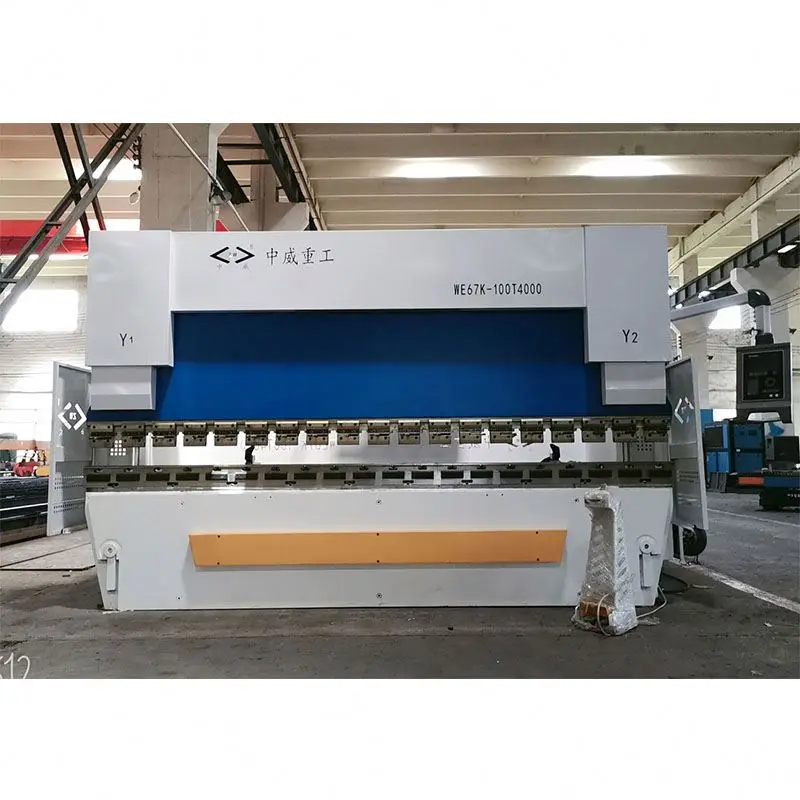cnc hydraulic press brake bending machine 135t/4000mm steel plate folder
