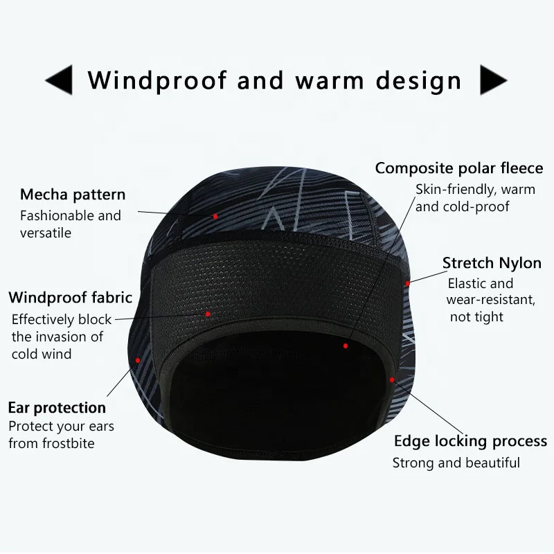 Adult Autumn Warm Boys New Polar Fleece Beanie Running Ski Girls Women Man Hat Winter Cap Custom For The Cold Unisex With Logo