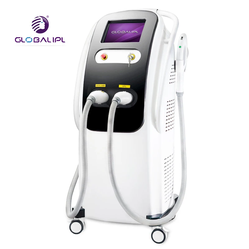 Multifunction Two Handles Permanent And Painless 808 Diode Laser Hair  Removal Laser Beauty Equipment
