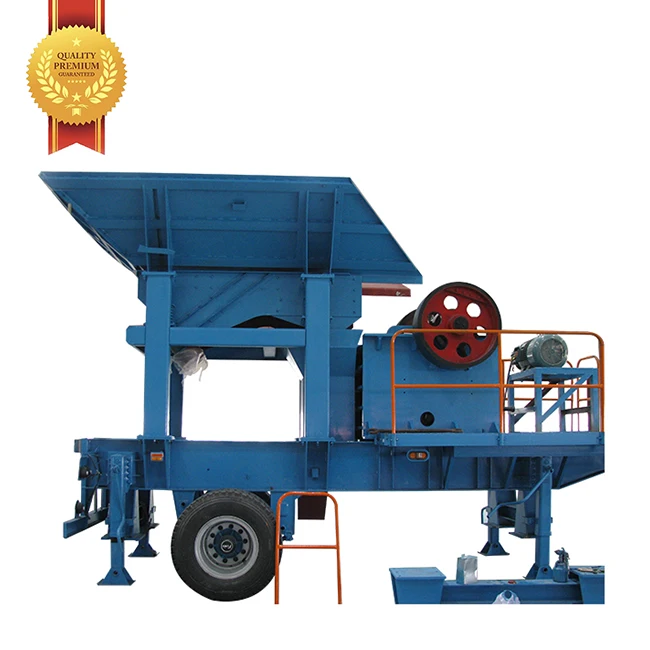 Production Line Station China Track Crush Plant Mobile Jaw Crusher