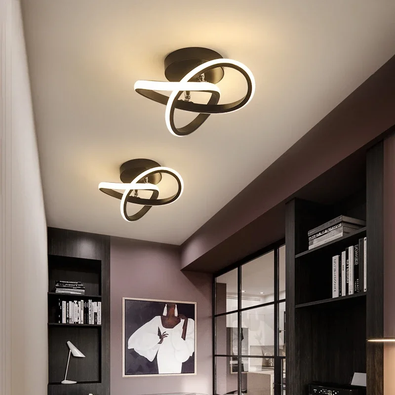 Aisle Lights Corridor Lights Round Nordic Minimalist Modern Ceiling Lights Cloakroom Entrance Hall Fixtures Dimmable